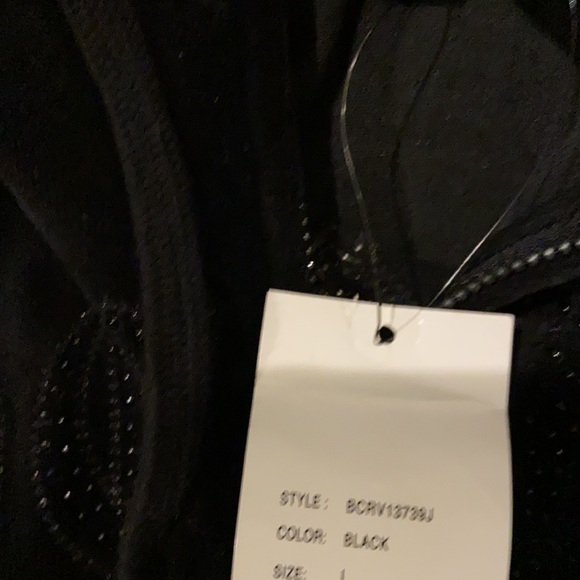 BCBG Large Velor Sweatshirt - Picture 6 of 6